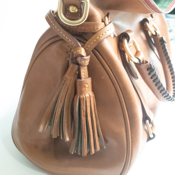 NWT Dooney & Bourke Florentine Satchel Leather Bag - Picture 3 of 8